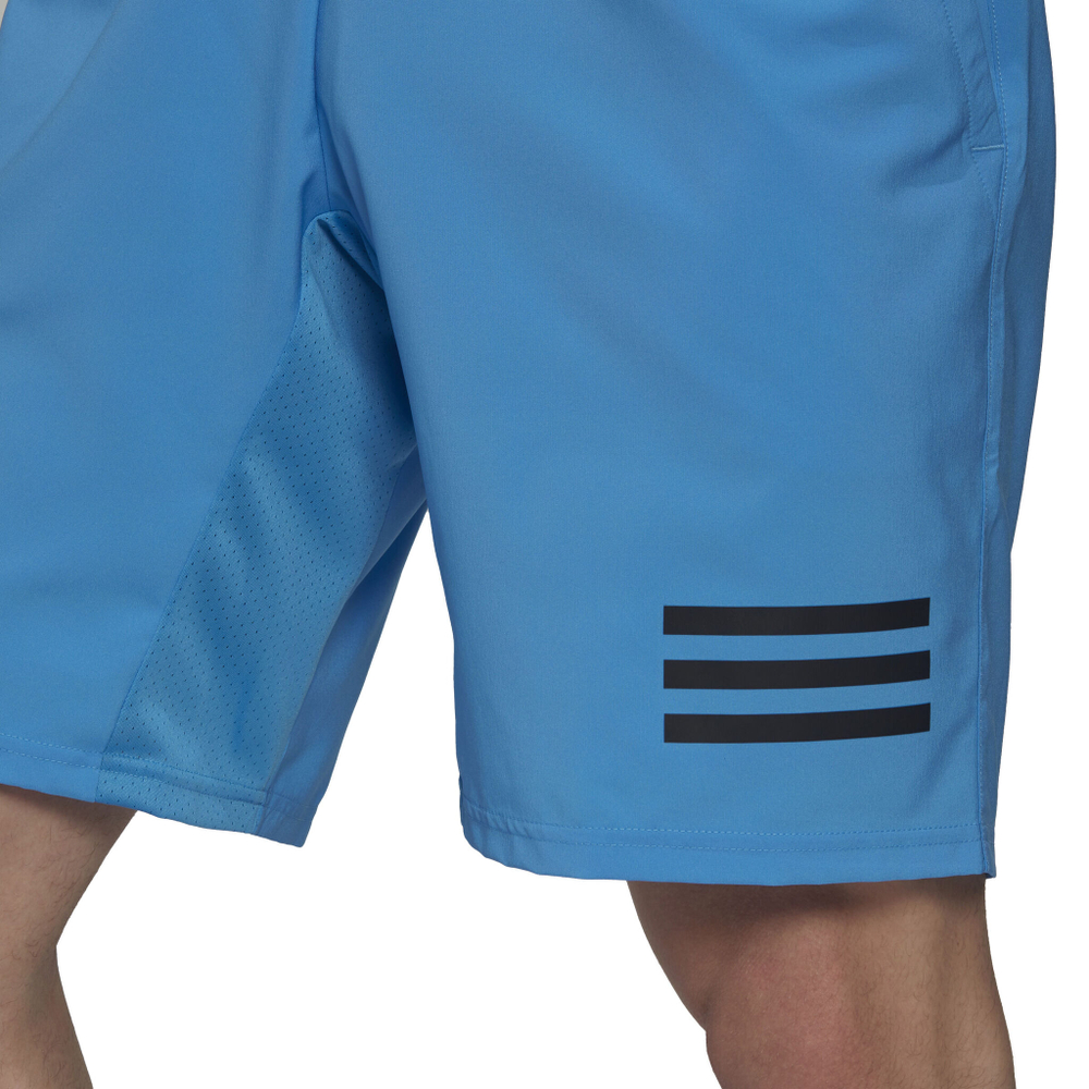 Мужские теннисные шорты adidas Club 3 Stripes Shorts Men - Blue