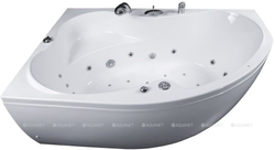 Акриловая ванна Aquanet (Акванет) Capri 170x110 L с каркасом