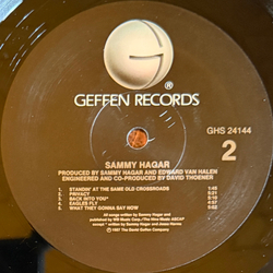 Виниловая пластинка Sammy Hagar ‎– Sammy Hagar LP