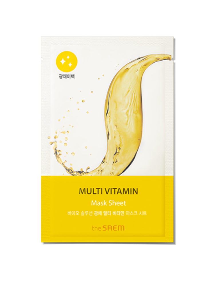 Bio Solution Radiance Multi Vitamin Mask Sheet