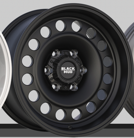 Диск колесный, кованый rt570 R17 8,0 ЕТ0 Black Mud Wheels Matte Black