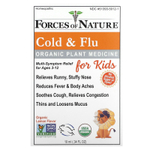 Forces of Nature, Organic Plant Medicine, от простуды и гриппа, для детей от 3 до 12 лет, лимон, 10 мл (0,34 жидк. унц.)