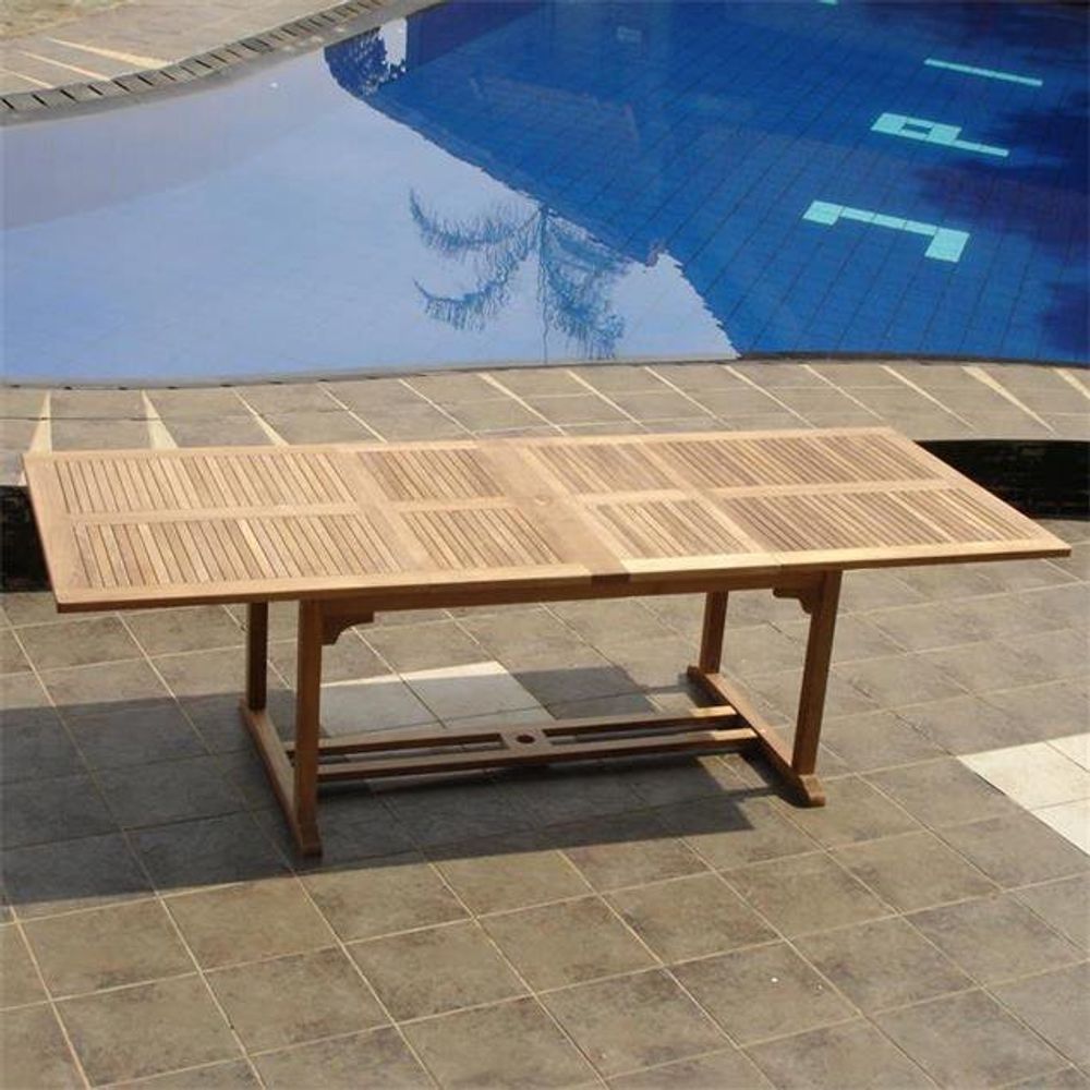 Neapel-Turin 10, комплект обеденной мебели натуральный, тик