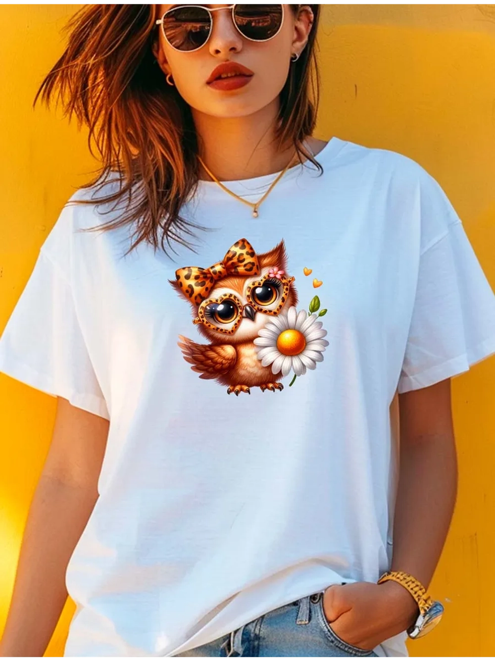 Футболка с совой