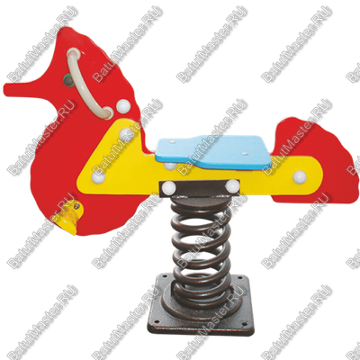 Качалка для детей для игровых комнат, площадок "Морской Дракон"