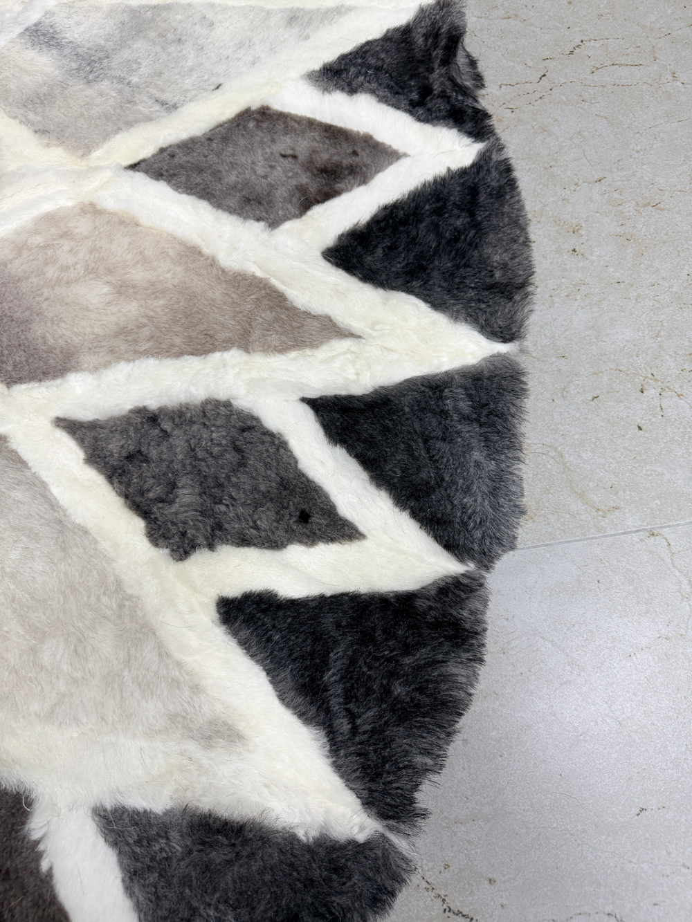 Ковер шкура натуральная овчина меховой