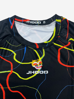 Рашгард JHOOD X MALI Collaboration - Multi Black
