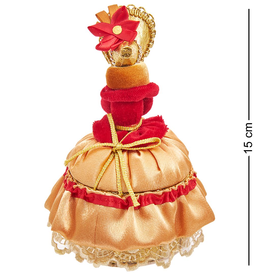 RK-734/ 3 Кукла-шкатулка «Дама с муфтой»