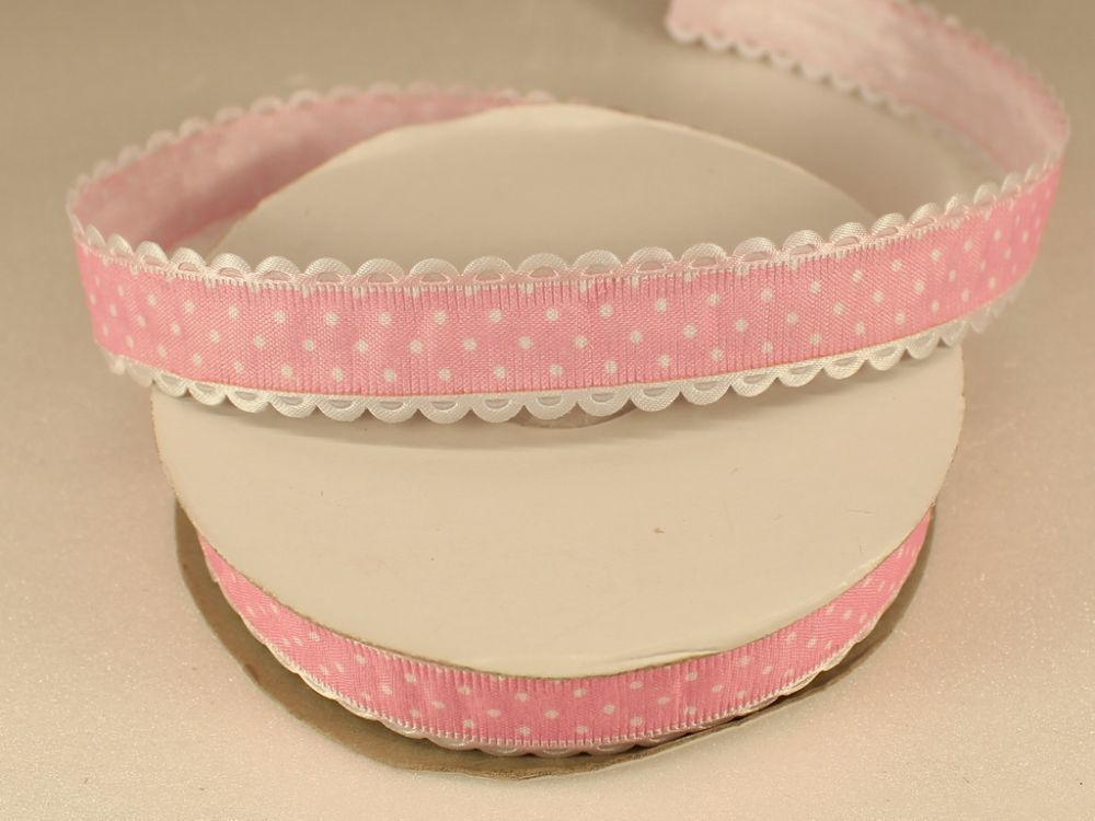 `Лента декоративная, ширина 20 мм(213046), цвет: №3 светло-розовый