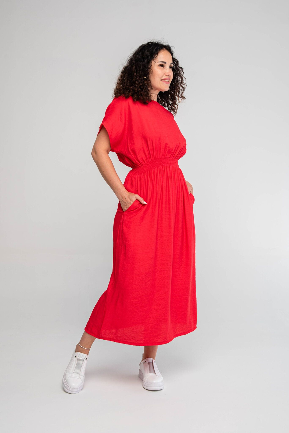 Платье женское летнее длинное из вискозы (повседневное, пляжное, городское)