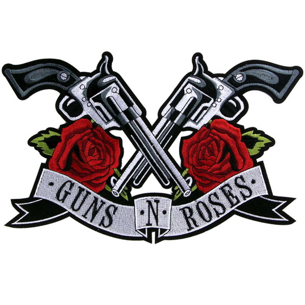 Нашивка Guns N Roses пистолеты