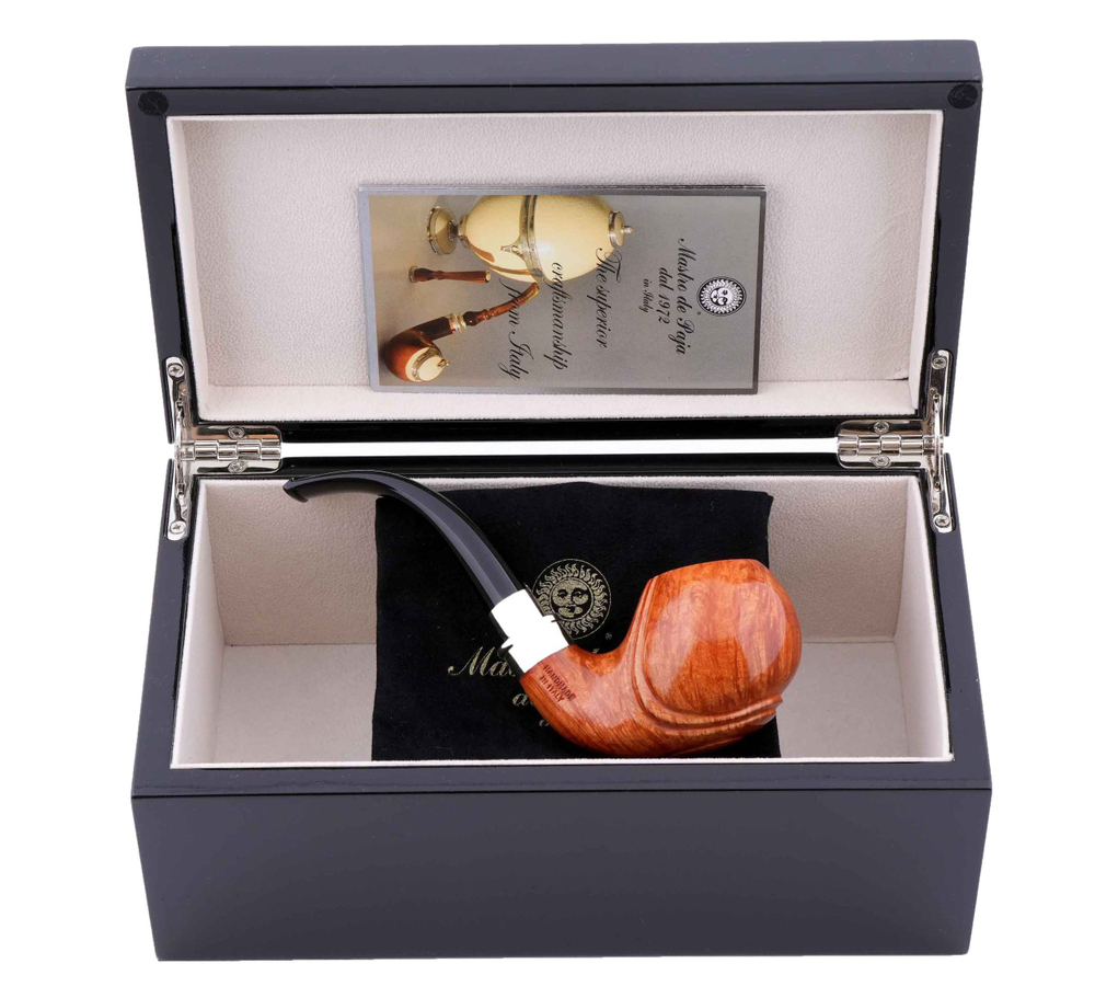 Курительная трубка Mastro De Paja Unica, в шкатулке M455