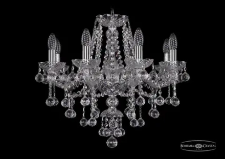 Подвесная люстра Bohemia Ivele 1415/8/200/Ni/Balls