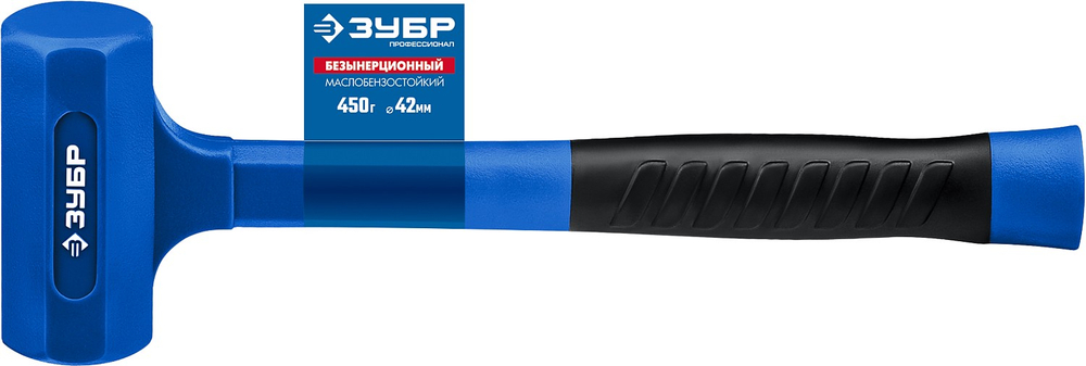 ЗУБР БМО, 42 мм, 450 г, безынерционный молоток, Профессионал (2049-450)