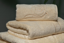 Полотенце 30х50 Garda Decor Лирика экрю