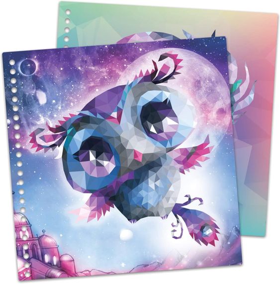 Серия Marinia: Набор аппликаций наклейками по номерам (Основная)