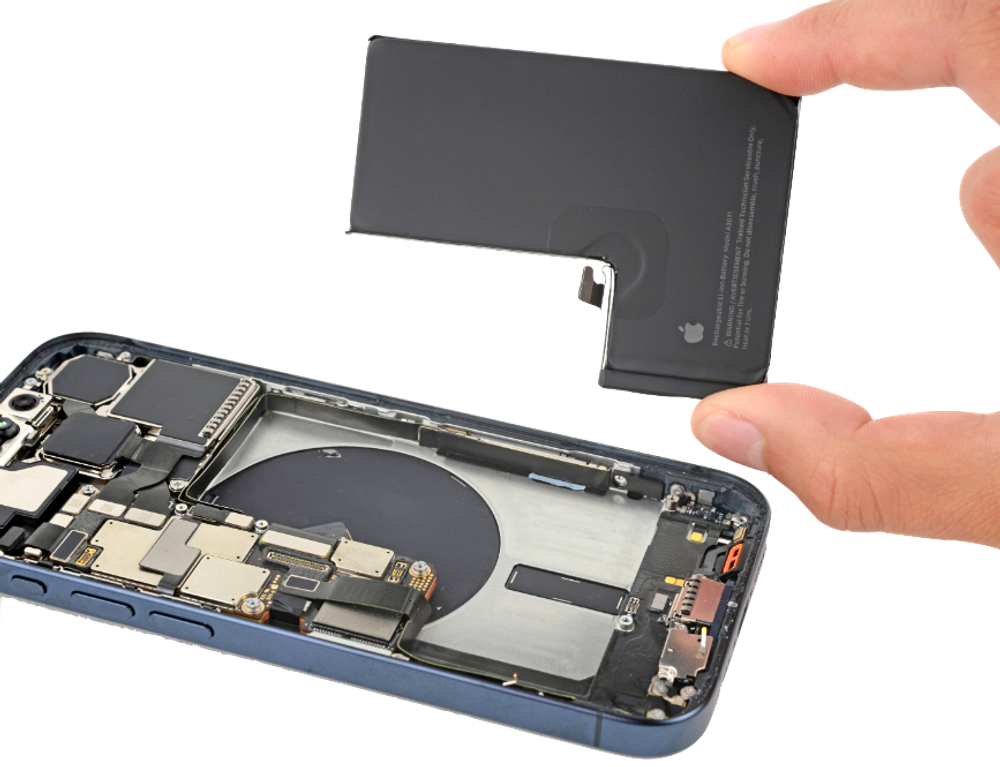 Замена аккумулятора на iPhone 15 Pro Max