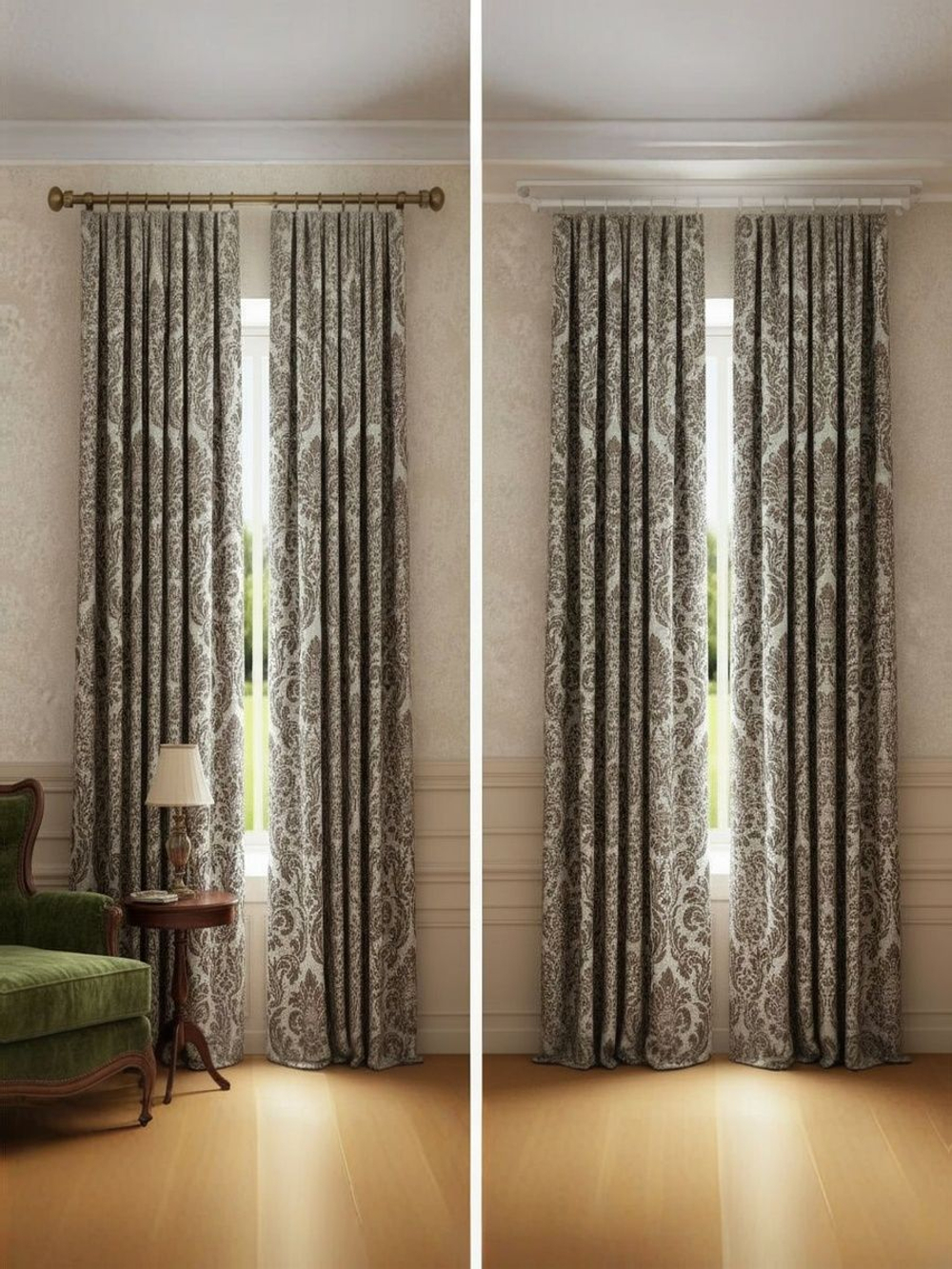 Шторы Жаккард 150х300 /2шт. Роскошь и практичность в каждом узоре