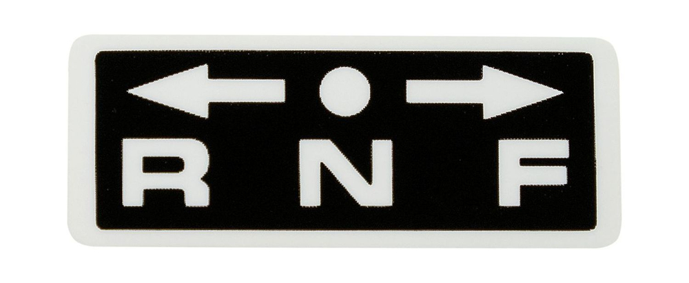 Наклейка, маркировка (R-N-F) Suzuki DF4-140A/DT9.9-40