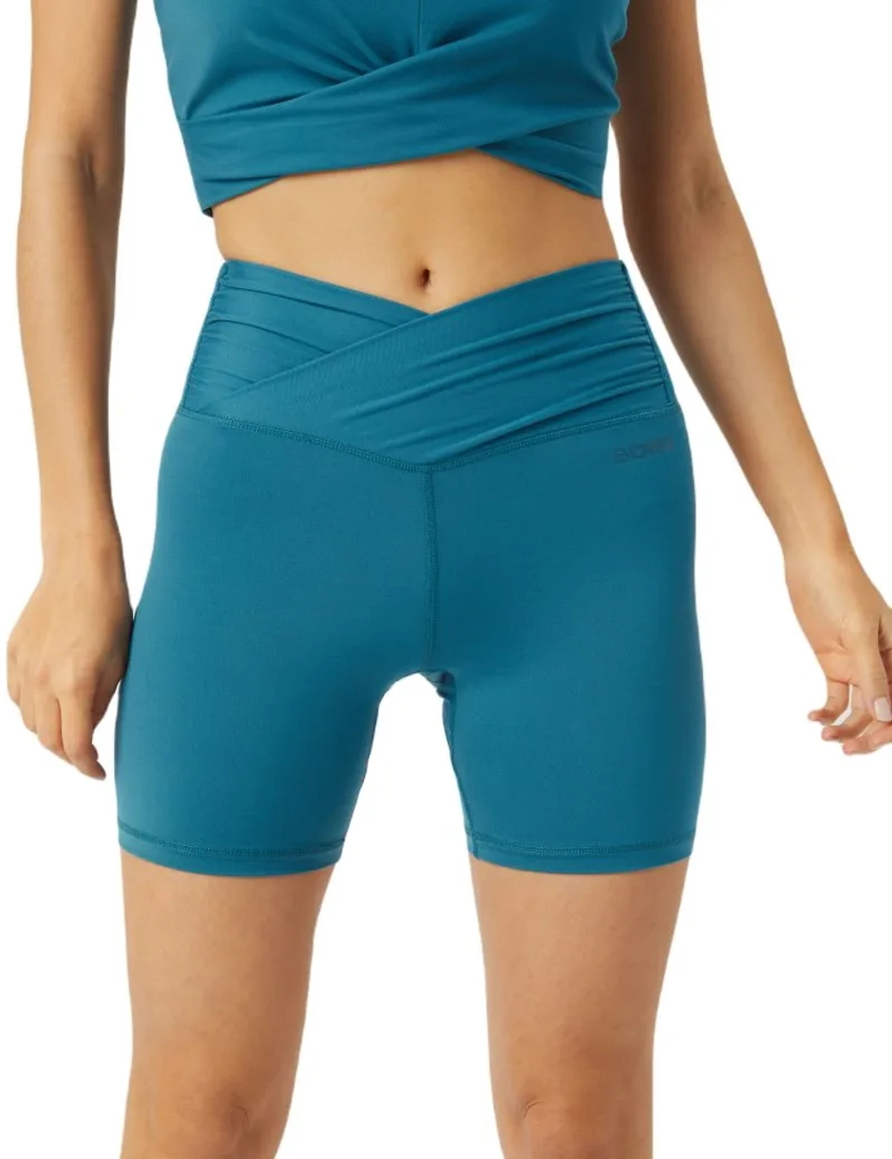 Женские теннисные шорты Bj_rn Borg Studio Cross Shorts - mallard blue