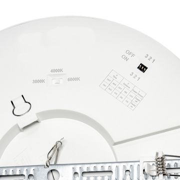 Потолочный светильник CCT/датчик движения 24W 3000-6500K 7754/24L белый MITRA NEBULA Sonex