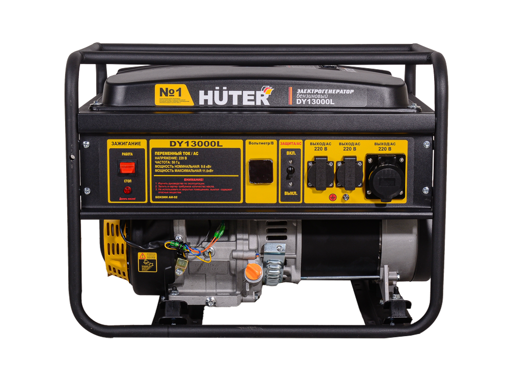 Электрогенератор DY13000L Huter