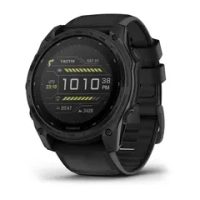 Смарт часы Garmin Tactix 8 51 мм, Solar с черным ремешком