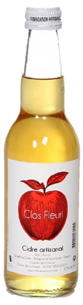 Сидр Артизаналь Ле Кло Флери Брют / Cidre Artisanal Le Clos Fleuri Brut 0.33 - стекло