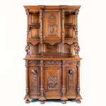 Буфет с рыцарской тематикой в стиле Генриха II