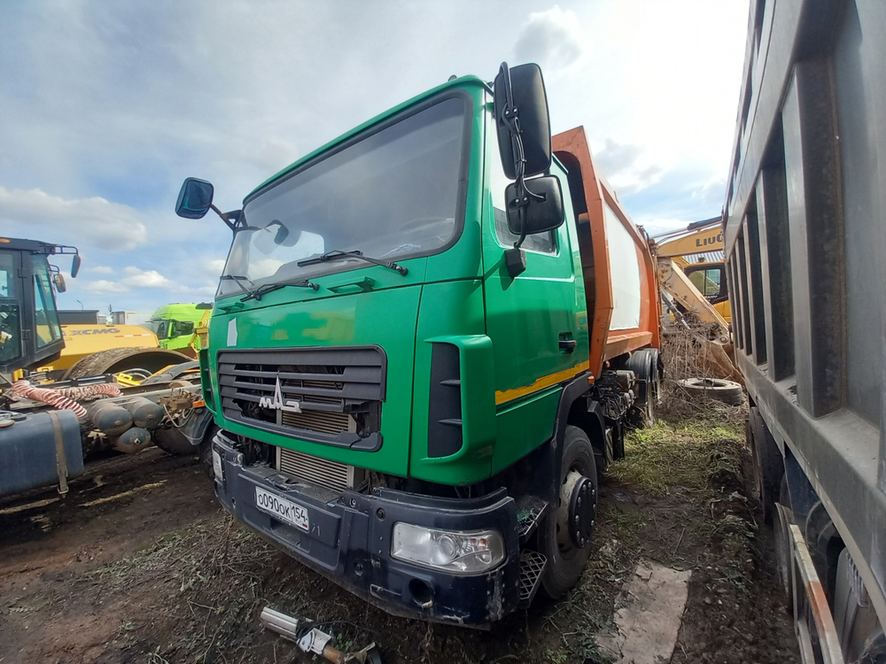 Мценский завод Коммаш КО-427* на шасси МАЗ 6312 6x4 Мусоровоз КО-427-90 (Дизельный, 6,7 л, 270 л.с.,