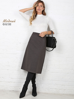 Юбка 2672707 серый