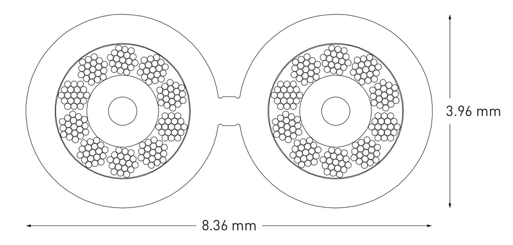 QED (QE1325) XT25 Speaker Cable 50 m, кабель акустический, катушка 50 м (QE1325)