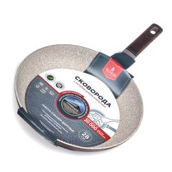 СКОВОРОДА С АНТИПРИГАРНЫМ ПОКРЫТИЕМ PFLUON MARBLE, 28*5,2 СМ