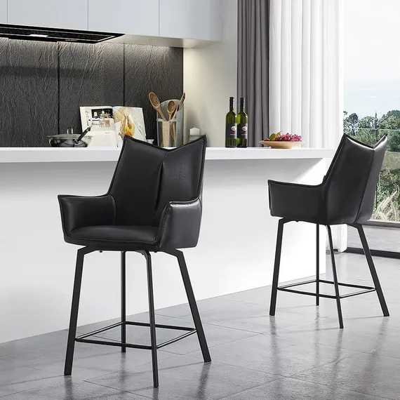 Полубарный стул Soho черный | Купить в Hallberg.ru