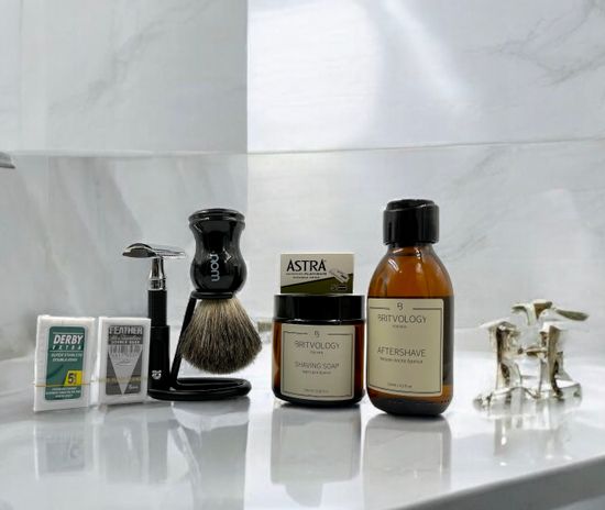 Набор для бритья "Чёрный цитрус"