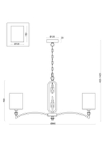 Подвесной светильник Freya FR1007PL-08N