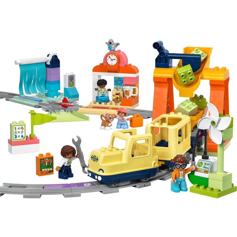 LEGO DUPLO Town / Большой интерактивный городской поезд/ 10428