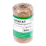 ШПАГАТ СТРОЙБАТ ДЖУТОВЫЙ КРУЧЕНЫЙ 1800 ТЕКС 60М 18689