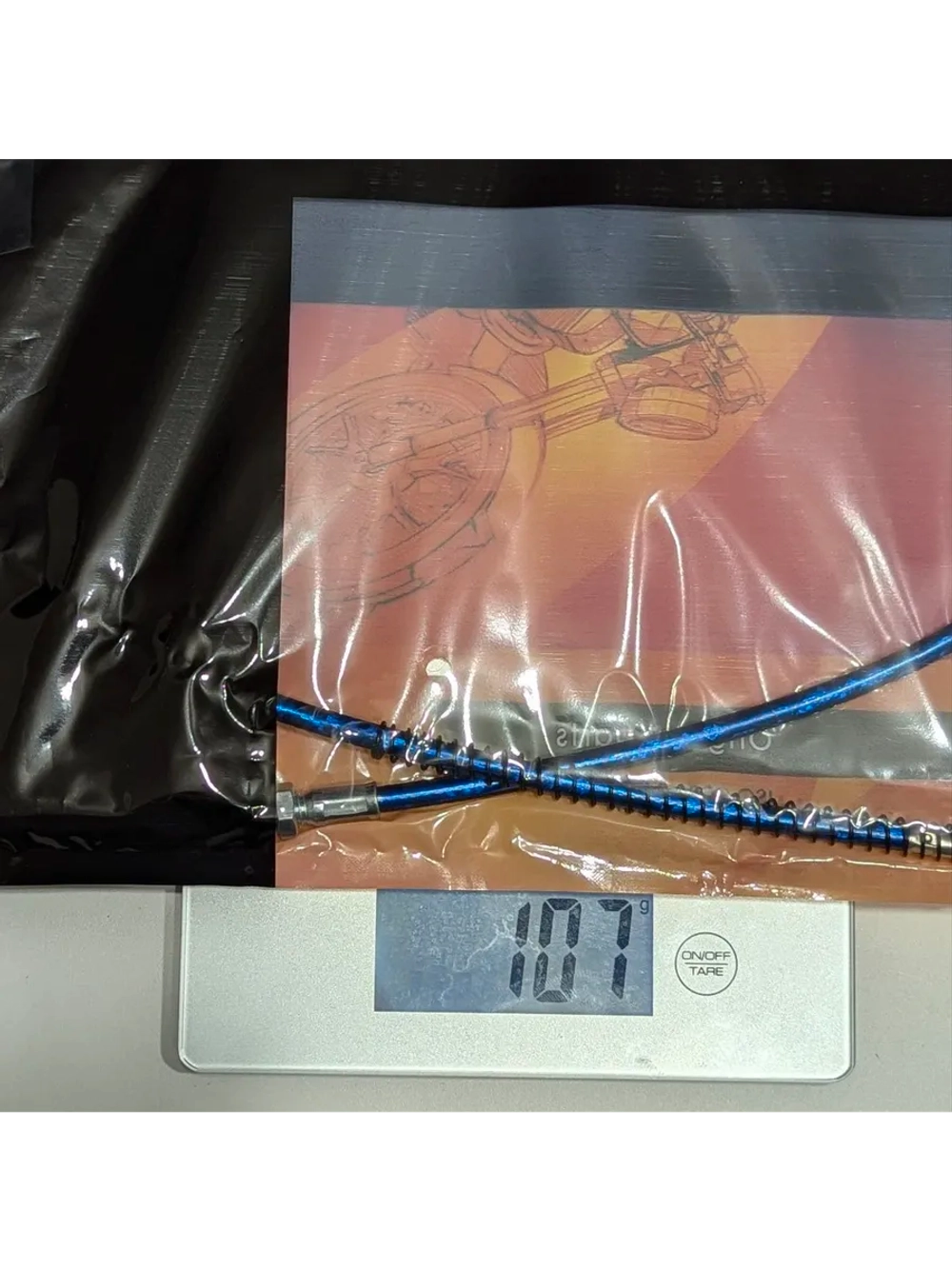 Трос сцепления 960мм(YX140-190cc) синий