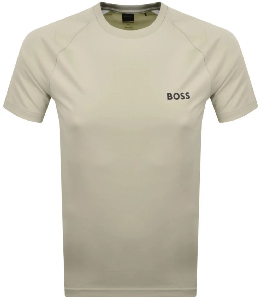 Теннисная футболка BOSS TOC Spin - light beige