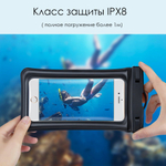 Водонепроницаемый чехол для телефона