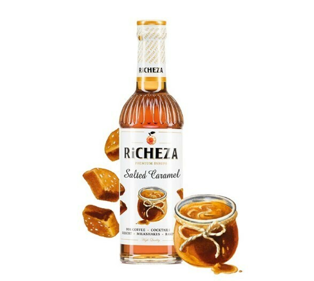 Сироп RiCHEZA Соленая карамель (0,33л)