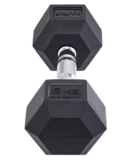Гантель гексагональная DB-301 9 кг, обрезиненная, черный