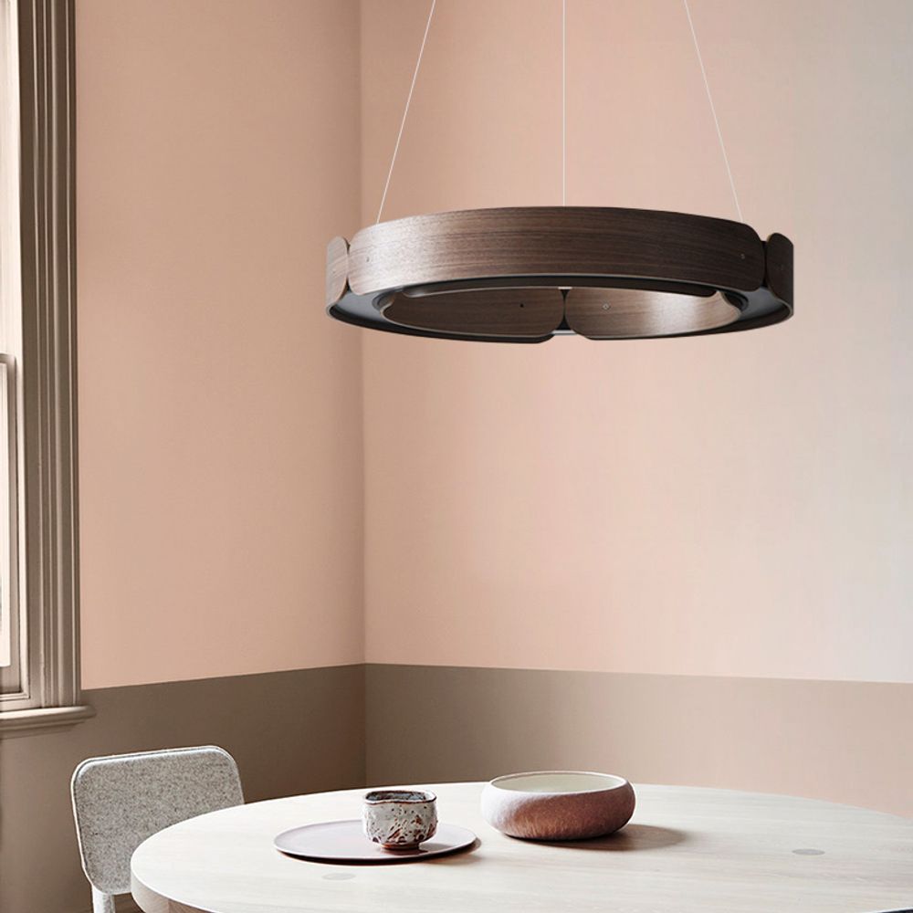 Подвесной светильник RANGE 1 D55 Black walnut