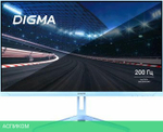 Игровой монитор Digma Overdrive 24P410F (голубой)