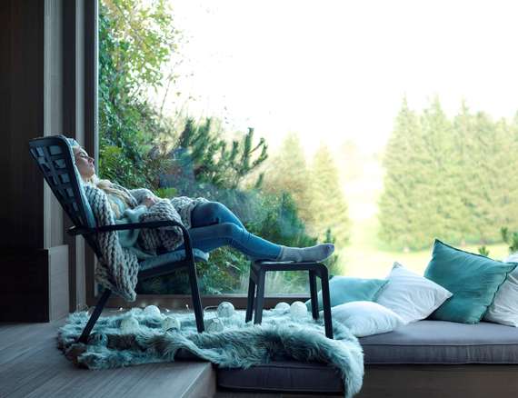 Пластиковое кресло Folio антрацит