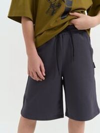 Шорты бермуды "Графит" 7+