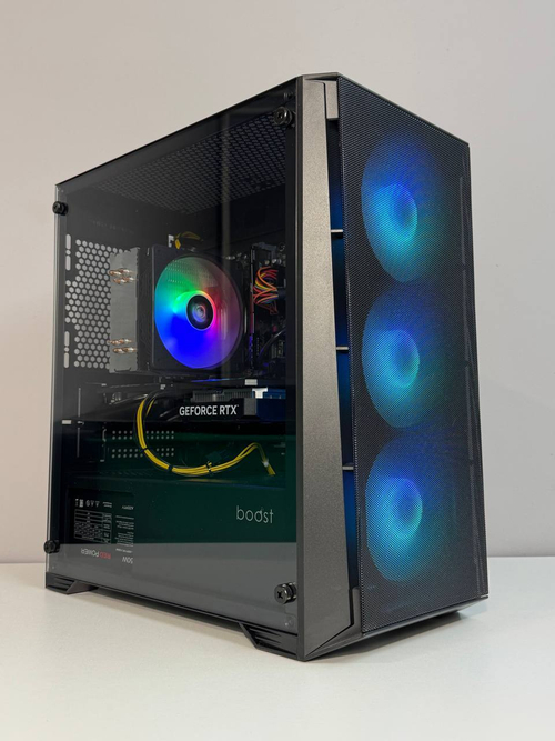 ПК игровой (Intel Core i5-12400f, GeForce RTX 4060 DUAL OC, Intel H610, 32 Гб DDR4, 500 Гб SSD). Модель PlaZa Gaming.Classic 051.