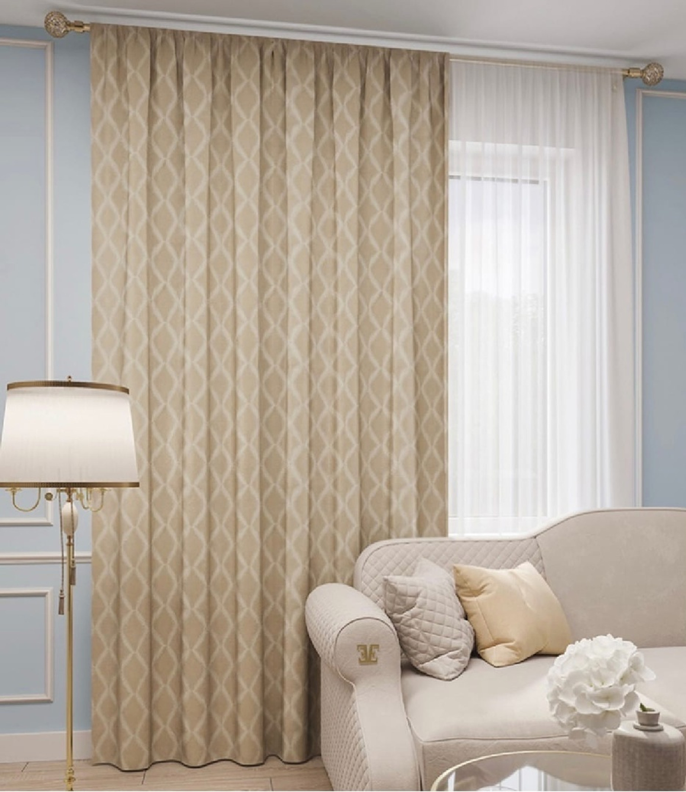 Портьера "Марсель"