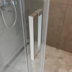 Душевой уголок BelBagno SOFT_CLOSE-1-AH-1 160х80 стекло прозрачное/профиль хром